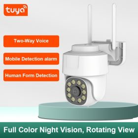 Wifi Camera; Infrared Full Color Night Vision Rotating View; Moble Phone Remote App For Two-way Voice; Mobile Detection Alarm; Human Form Detecti