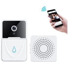 Wireless Doorbell Camera With Chime; Smart Video Doorbell Camera Wireless Wi-Fi With HD Video; 2-Way Audio; Night Vision; Cloud Storage; Battery