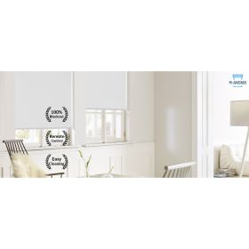 Smart Bridge, Compatible with Alexa, Google Home, Motorized Roller Shades, Black, Vinyl or Synthetic Blend, Smart Automation